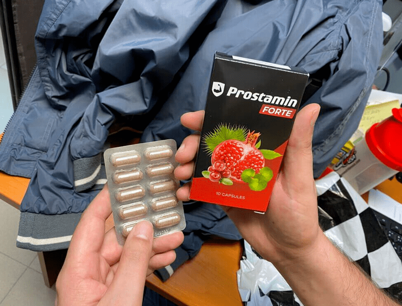 To a parcel with Prostamin Forte