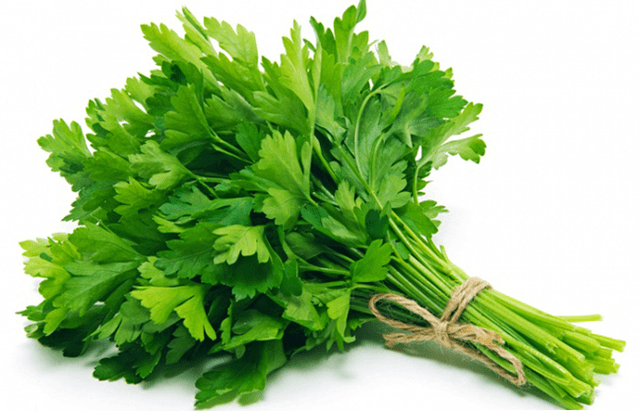 Parsley has good effects on the male body