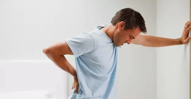 Lumbar sacral pain in men is a sign of chronic prostatitis