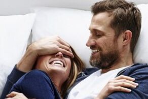 A man with bacterial prostatitis benefits from intimate intimacy with a woman